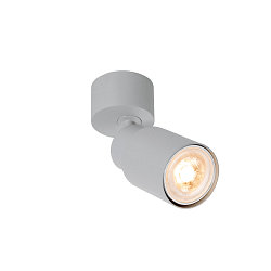 wall and ceiling luminaire PURI 2.0 - TUBE GU10 IP20, grey dimmable