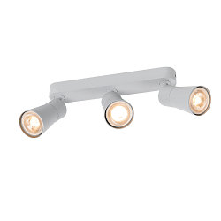 wall and ceiling luminaire PURI 2.0 - CONE 3 flames, long GU10 IP20, grey dimmable