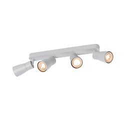 wall and ceiling luminaire PURI 2.0 - DOME 4 flames, long GU10 IP20, grey dimmable