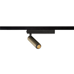 1-phase spot GRIP! S PHASE swivelling, for VDU workstation IP20, bronze dimmable