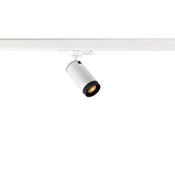 3-phase spot GRIP! L GU10 cylindrical, adjustable GU10 IP20, white dimmable