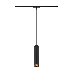 1-phase pendant luminaire GRIP! L GU10 GU10 IP20, black dimmable