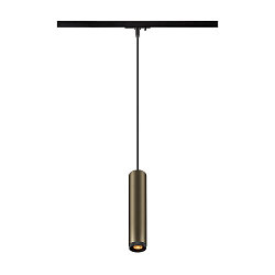 1-phase pendant luminaire GRIP! L GU10 GU10 IP20, bronze dimmable