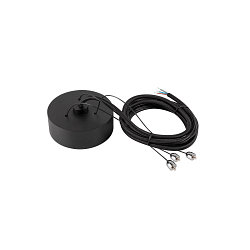 pendant suspension DECONA - 150CM, black