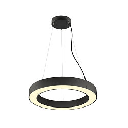 pendant luminaire MEDO� RING 60 DALI for VDU workstation, DALI controllable, CCT Switch IP20, black dimmable