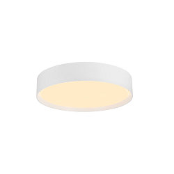 ceiling luminaire DECONA 30 CL round, with sensor, suitable for VDU workstation IP44, white, lacquered 