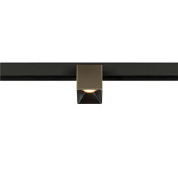 track spot FIXT-IT! round, surface-mounted version, suitable for VDU workstation IP20, bronze, black, lacquered dimmable