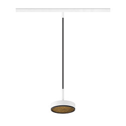 pendant luminaire GRIP! FLAT IP20, black, white dimmable