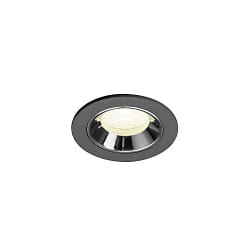 ceiling recessed luminaire NUMINOS� XS suitable for VDU workstation IP20, black dimmable