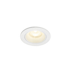 ceiling recessed luminaire NUMINOS� XS round, suitable for VDU workstation IP20, white, lacquered dimmable