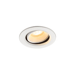 ceiling recessed luminaire NUMINOS� MOVE XS round, suitable for VDU workstation IP20, white, lacquered dimmable