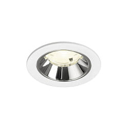ceiling recessed luminaire NUMINOS� S suitable for VDU workstation IP20, chrome, white dimmable