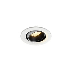 ceiling recessed luminaire NUMINOS� MOVE S swivelling, suitable for VDU workstation IP20, black, white dimmable