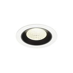 LED Deckeneinbauleuchte NUMINOS� M, 12W, IP20, 55�, 4000K, 1900lm, wei�/schwarz
