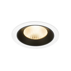 ceiling recessed luminaire NUMINOS� L suitable for VDU workstation IP20, black, white dimmable