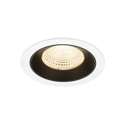 ceiling recessed luminaire NUMINOS� L suitable for VDU workstation IP20, black, white dimmable