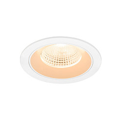 LED Deckeneinbauleuchte NUMINOS� L, rund, 17W, IP20, dimmbar, 55�, 2700K, 2400lm, wei�