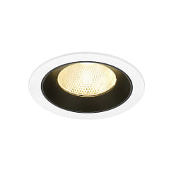 ceiling recessed luminaire NUMINOS� L suitable for VDU workstation IP20, black, white dimmable