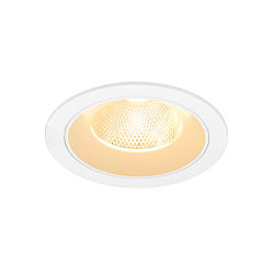 LED Deckeneinbauleuchte NUMINOS� L, rund, 17W, IP20, dimmbar, 20�, 3000K, 2500lm, wei�