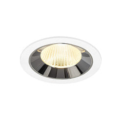 LED Deckeneinbauleuchte NUMINOS� L, 17W, IP20, 40�, 3000K, 2500lm, wei�/chrom