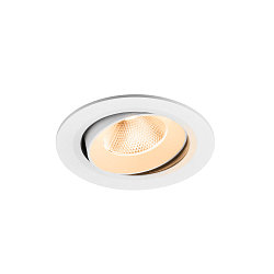 LED Deckeneinbauleuchte NUMINOS� MOVE L, rund, 17W, IP20, dimmbar, 20�, 2700K, 2400lm, wei�