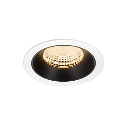 ceiling recessed luminaire NUMINOS� XL suitable for VDU workstation IP20, black, white dimmable