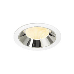 LED Deckeneinbauleuchte NUMINOS� XL, 24W, IP20, 20�, 3000K, 3600lm, wei�/chrom