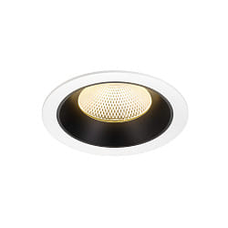 LED Deckeneinbauleuchte NUMINOS� XL, 24W, IP20, 40�, 3000K, 3600lm, wei�/schwarz