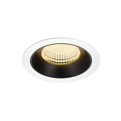 LED Deckeneinbauleuchte NUMINOS� XL, 24W, IP20, 55�, 3000K, 3600lm, wei�/schwarz