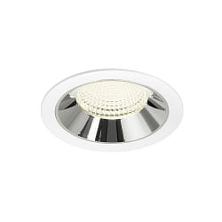 LED Deckeneinbauleuchte NUMINOS� XL, 24W, IP20, 55�, 4000K, 3800lm, wei�/chrom