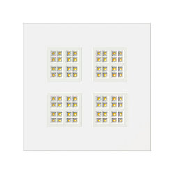 grid luminaire PAVANNO 625 45 WB WH ON-OFF CCT Switch, UGR < 19, switchable, multipower IP20, white 