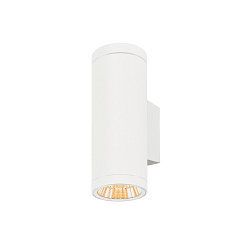 outdoor wall luminaire HELIA PRO L SINGLE cylindrical IP65, white, lacquered 