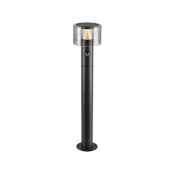 outdoor floor lamp TAHA II 70 with sensor IP54, black 