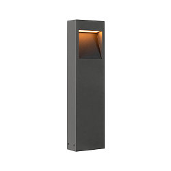 outdoor floor lamp QUAD PRO 60 square IP65, anthracite, white dimmable