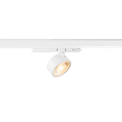3-phase spot KALU 2.0 cylindrical, suitable for VDU workstation IP20, white, lacquered dimmable