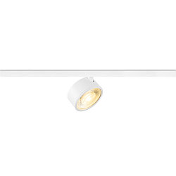 track spot KALU 2.0 cylindrical, suitable for VDU workstation IP20, white, lacquered dimmable