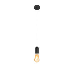 Pendelleuchte LALU� MIX&MATCH, E27, 1x max. 10W, IP20, dimmbar, schwarz