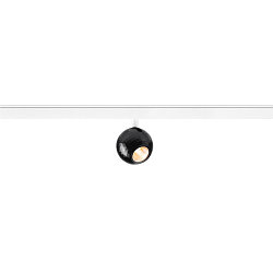 track spot DYSKO IP20, black, white dimmable