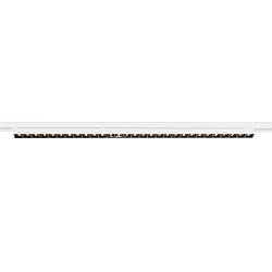 LED 3-Phasen Strahler SIGHT EVO SINGLE, 117,5cm, rechteckig, 60�, 25W, IP20, dimmbar, 3000K, 3200lm, schwarz