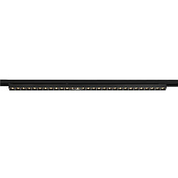 LED 3-Phasen Strahler SIGHT EVO SINGLE, 117,5cm, rechteckig, 60�, 25W, IP20, dimmbar, 3000K, 3200lm, schwarz
