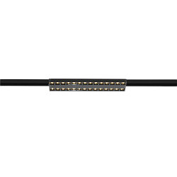 LED 3-Phasen Strahler SIGHT EVO DOUBLE, 57,4cm, rechteckig, 60�, 25W, IP20, dimmbar, 3000K, 3250lm, schwarz
