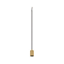 pendant luminaire FITU PD RIBBED E27 IP20, gold dimmable