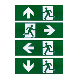 pictogram foil P-LIGHT, green