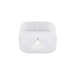 LED Deckenleuchte P-LIGHT, quadratisch, 1,2W, 6000K, 125lm, IP20, wei�