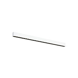LED Deckenleuchte GLENOS� PRO, 120cm, 75�, 30W, UGR19, IP20, dimmbar, 4000K, 3900lm, wei� / schwarz