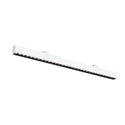 LED Deckeneinbauleuchte GLENOS� PRO, 120cm, 75�, 30W, UGR19, IP20, IP20, dimmbar, 3000K, 3650lm, wei� / schwarz