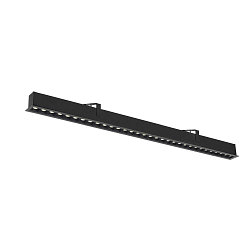 LED Deckeneinbauleuchte GLENOS� PRO, 120cm, 75�, 30W, UGR19, IP20, IP20, dimmbar, 4000K, 3900lm, schwarz