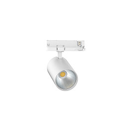 3-phase spot TRACKSPOT P 17/28W 47� ON-OFF  adjustable, switchable, multipower IP20, white, lacquered 