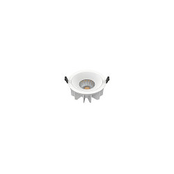 ceiling recessed luminaire DOWNLIGHT P 165 DALI rigid, DALI controllable, impact resistant, wired through IP54, white dimmable