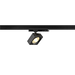 LED 3-Phasen Strahler EURO CUBE 2 M, eckig, 40°, 14W, IP20, C dimmbar, 3000K, 1650lm, schwarz